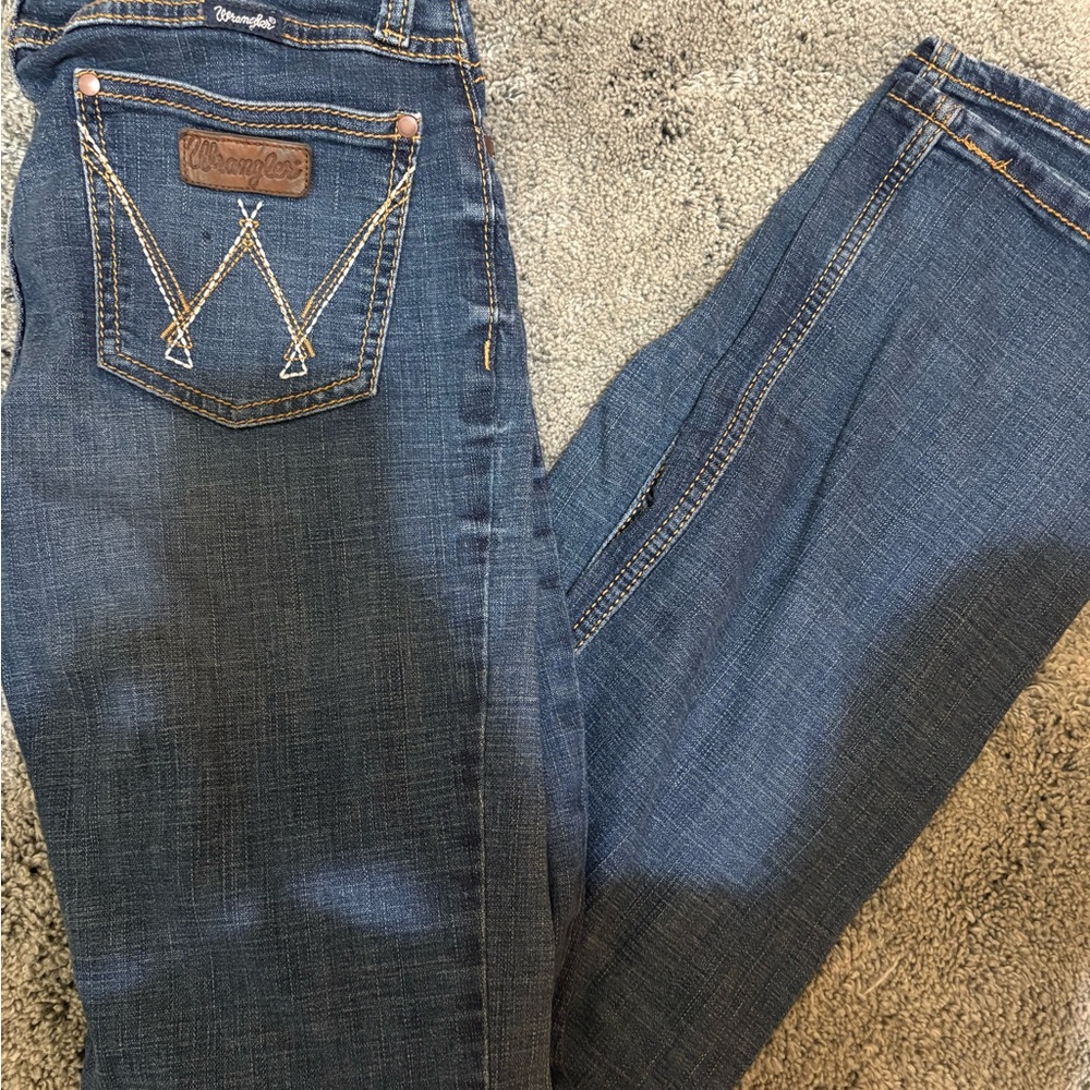 Wrangler Women's Classic Blue Boot Cut Jeans